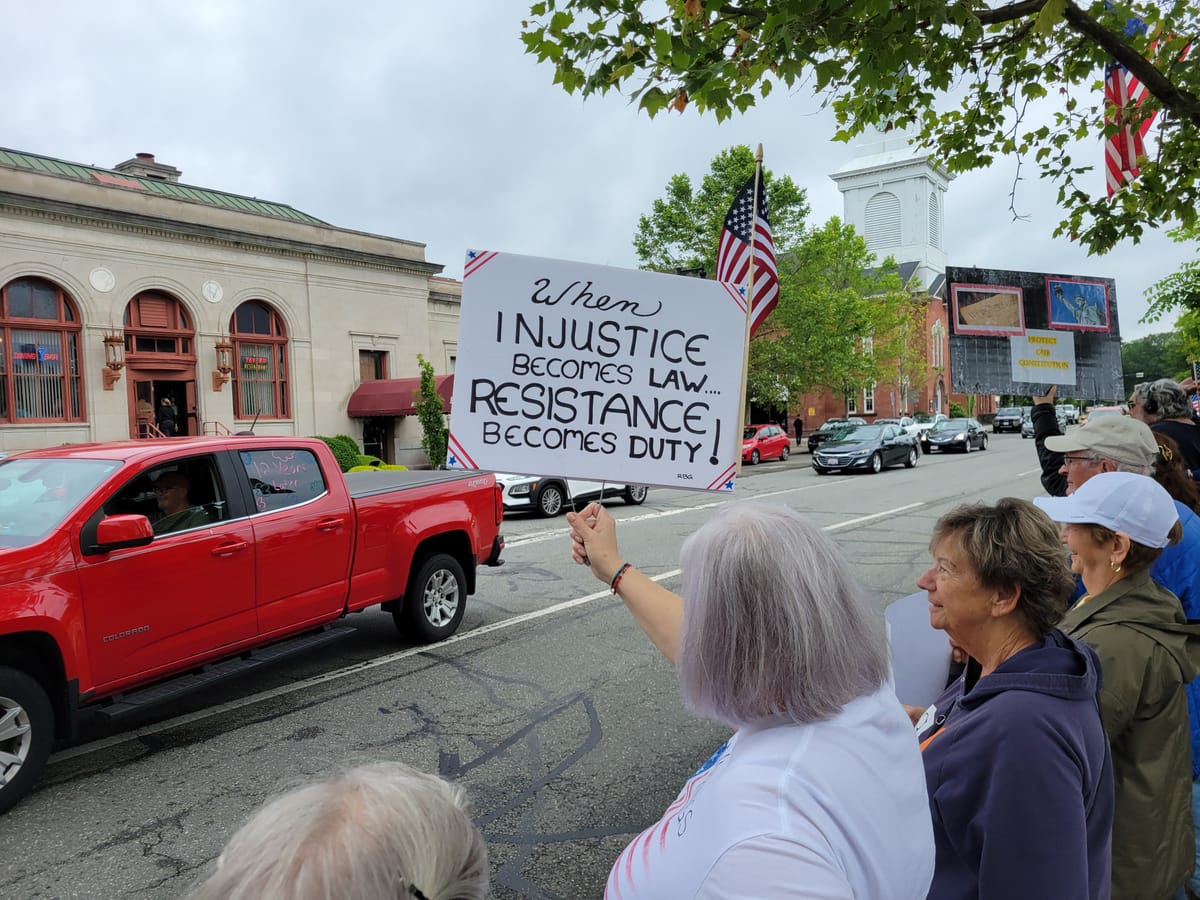 We gather to resist!