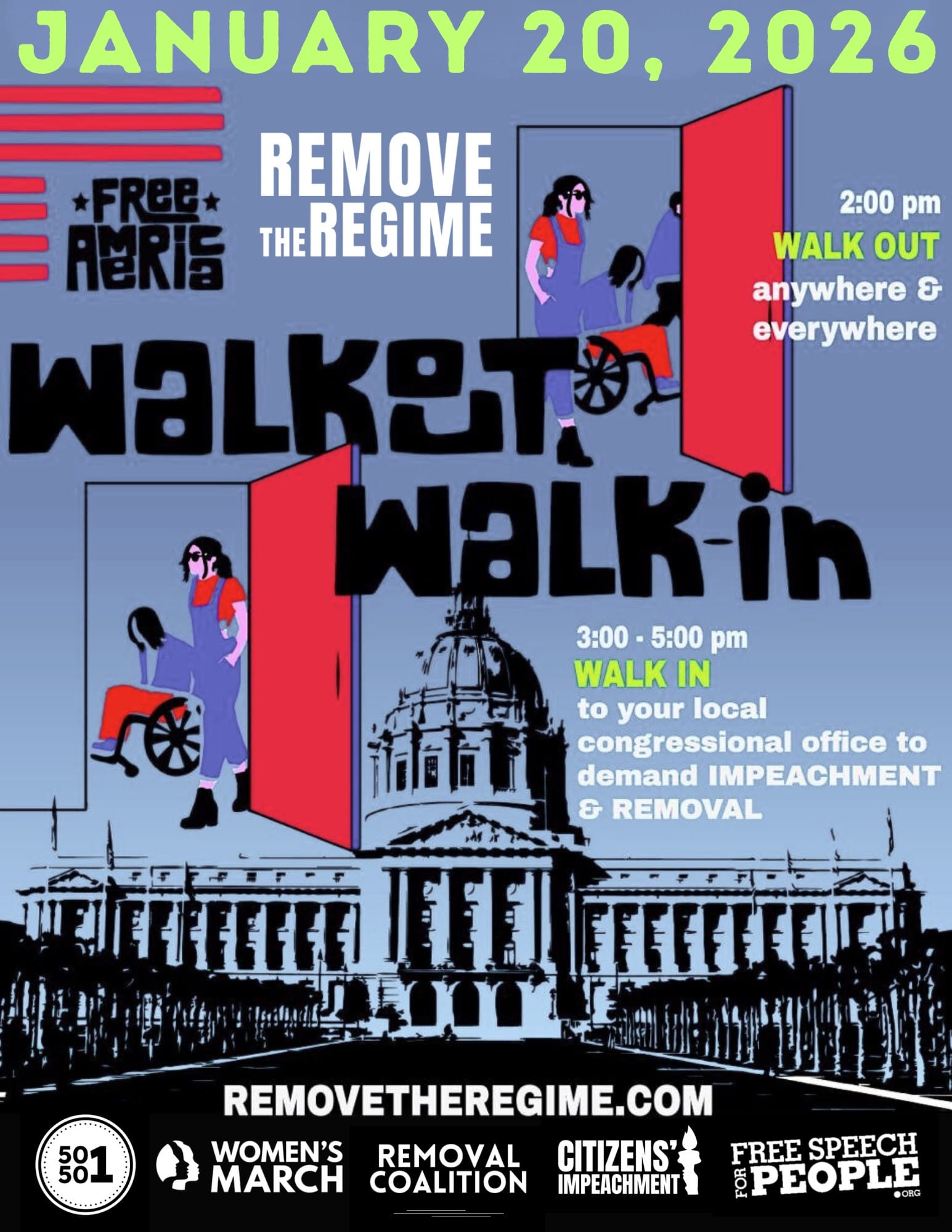 Stand Up, Walk Out, Walk In...And Reclaim Our Founding Values