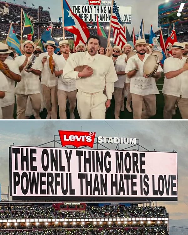 "The only thing more powerful than hate is love."